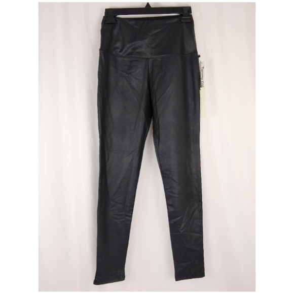 NEW Rachel Zoe High Waist Faux Leather Leggings - Picture 3 of 6